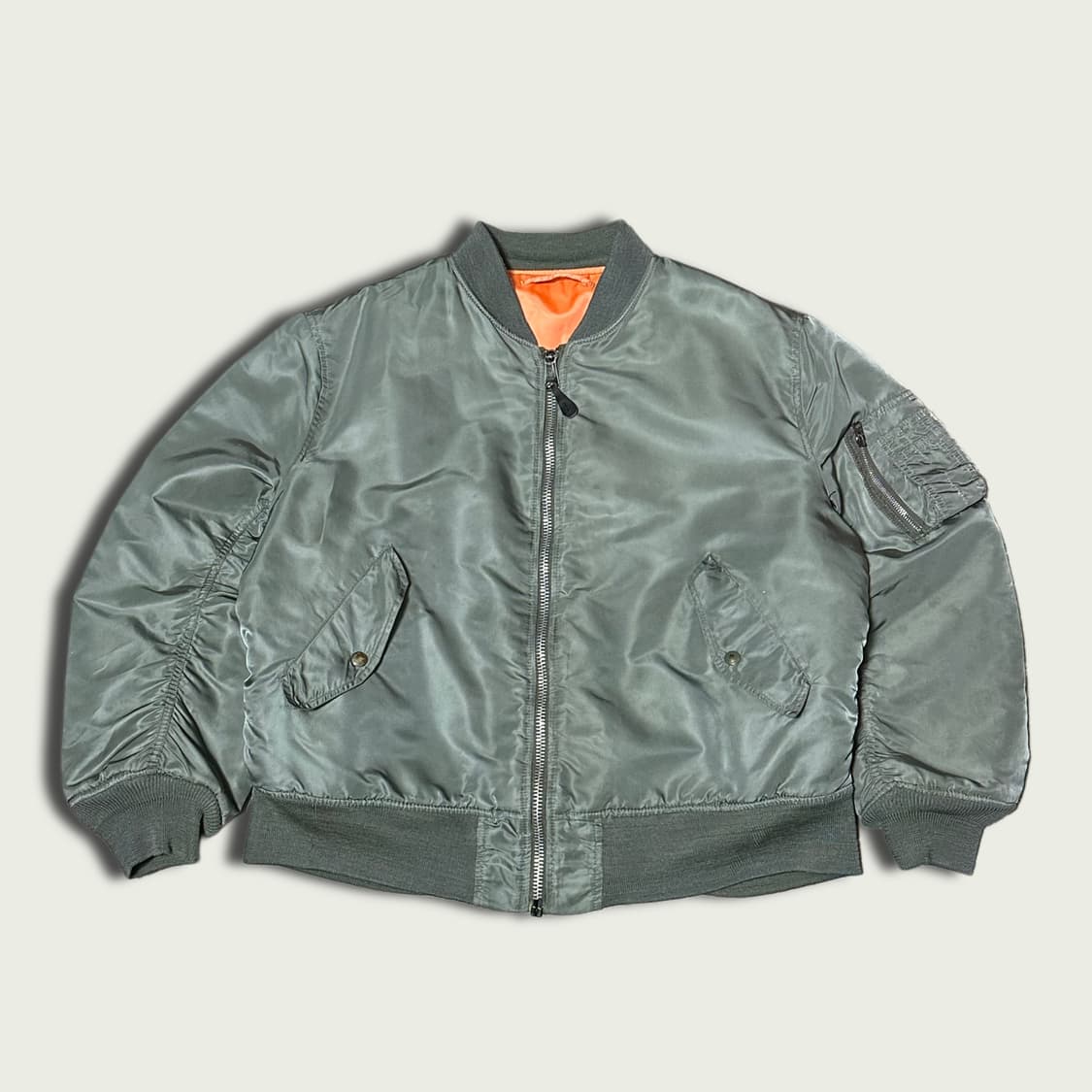 90's Ma-1 세이지그린 상품이미지1