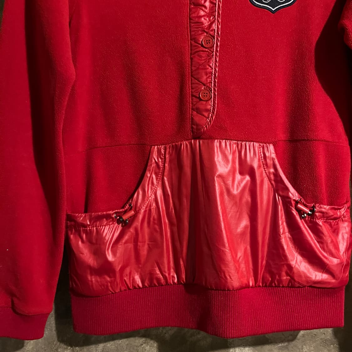 파리게이츠 플리스 반집업 후드 상품이미지3