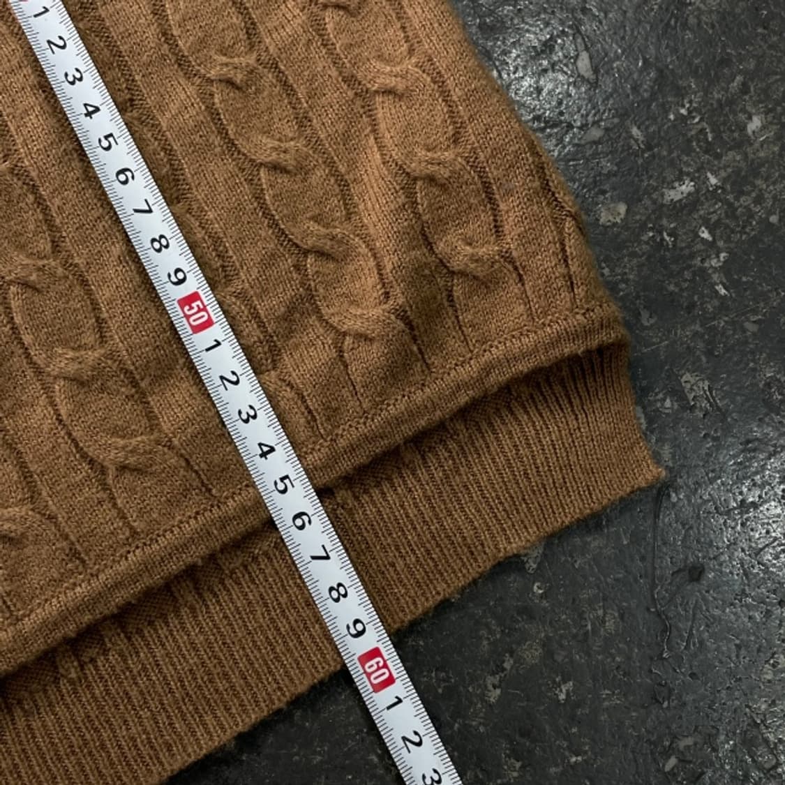 100 폴로 꽈배기 카라 니트  상품이미지7