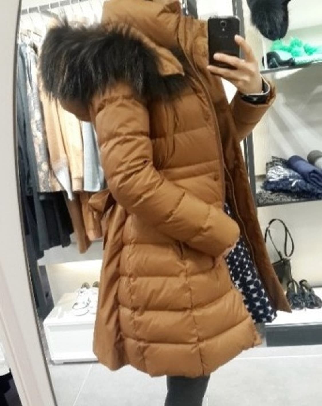 오즈세컨 리본패딩  상품이미지4