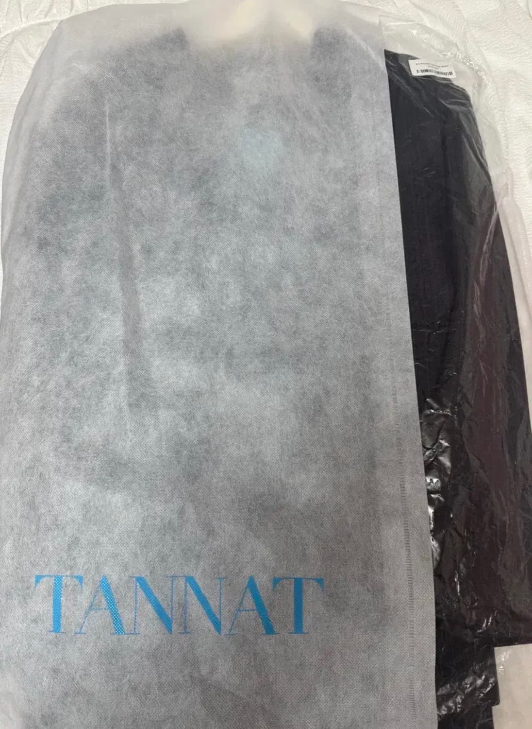 (택새상품/실사0) 타낫 핀스트라이프 오버사이즈드 자켓 차콜 상품이미지3