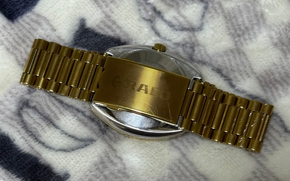 라도 다이아스타 금장 오토매틱 손목시계 단품 상품이미지10