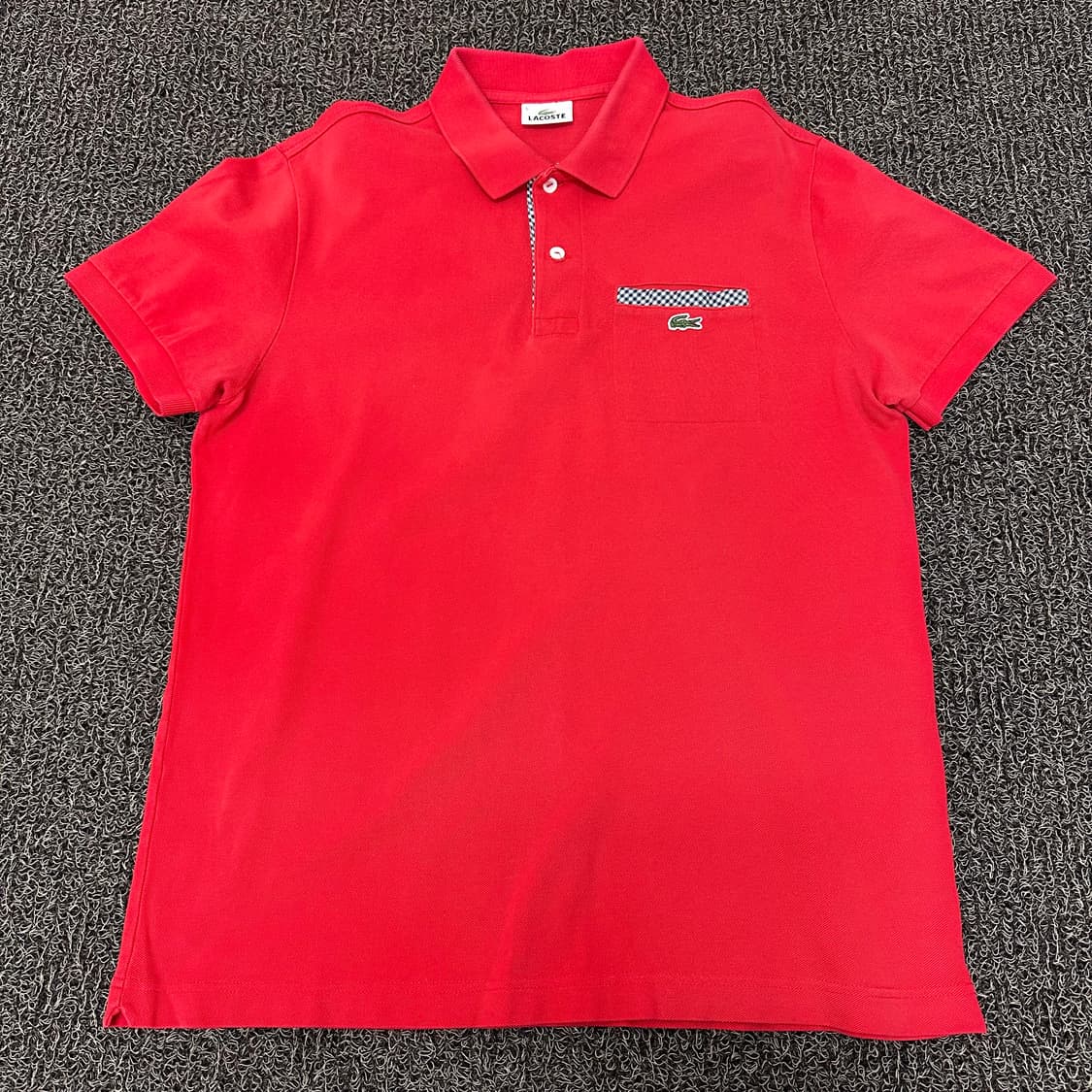 라코스테 카라티 남성 반팔티셔츠 레드 105(XL) 상품이미지1