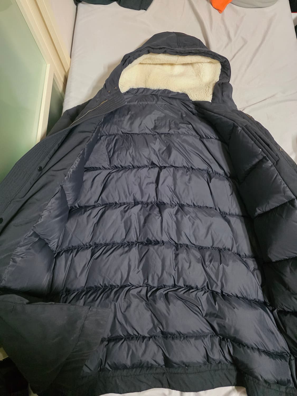 퓨에르옴므 준지 모티브 필드파카 상품이미지4