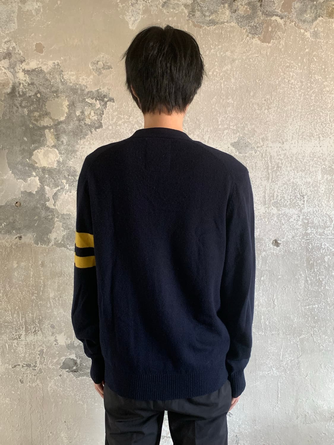 빈폴 옐로우 완장 가디건 상품이미지4