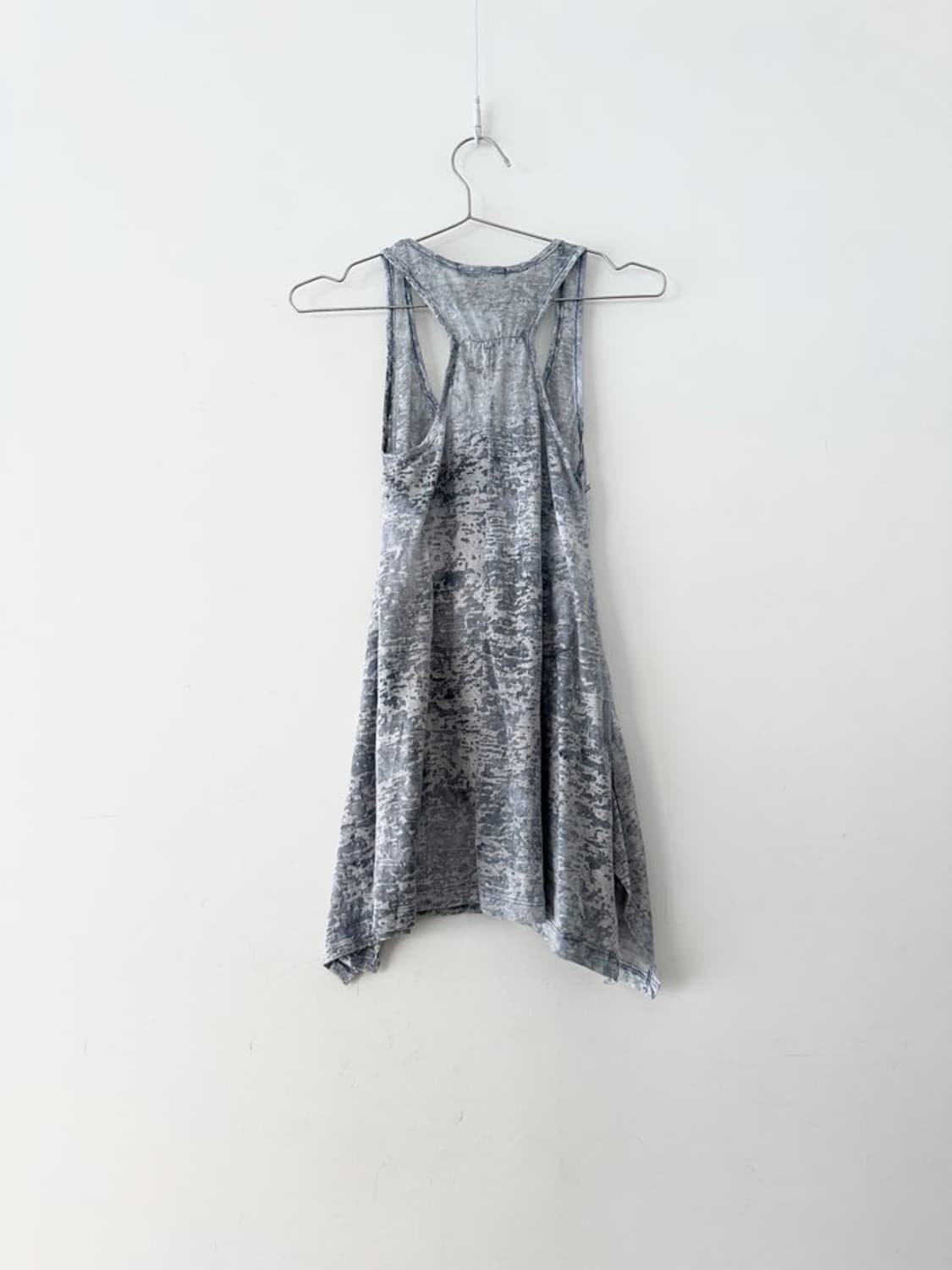 Asymmetric print pattern sleeveless 상품이미지4
