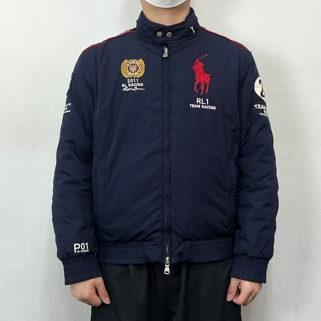 폴로랄프로렌 RL1 패디드 투웨이 레이싱 자켓 상품이미지3