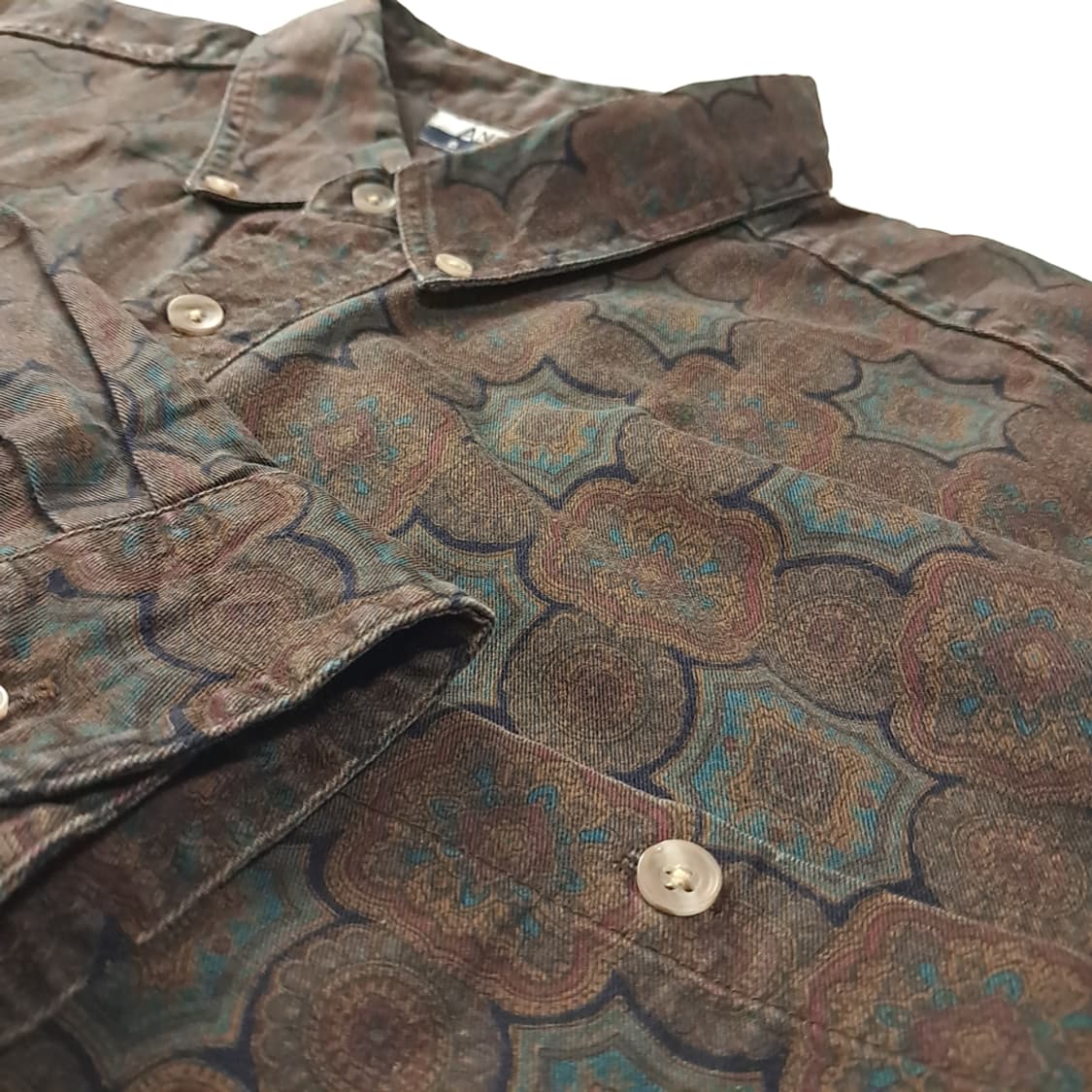 CK187 XL 앵커베이 90s 지오메트릭 메달리온 셔츠 남방 상품이미지4