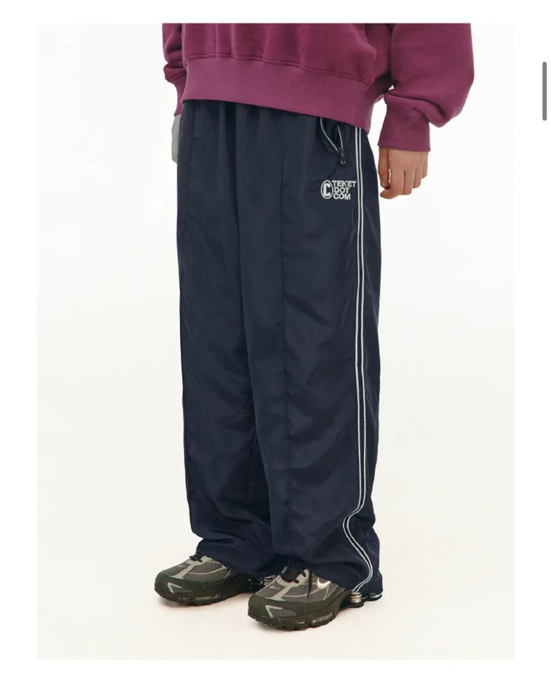 테켓 Com Track Pants Navy (M사이즈) 상품이미지1