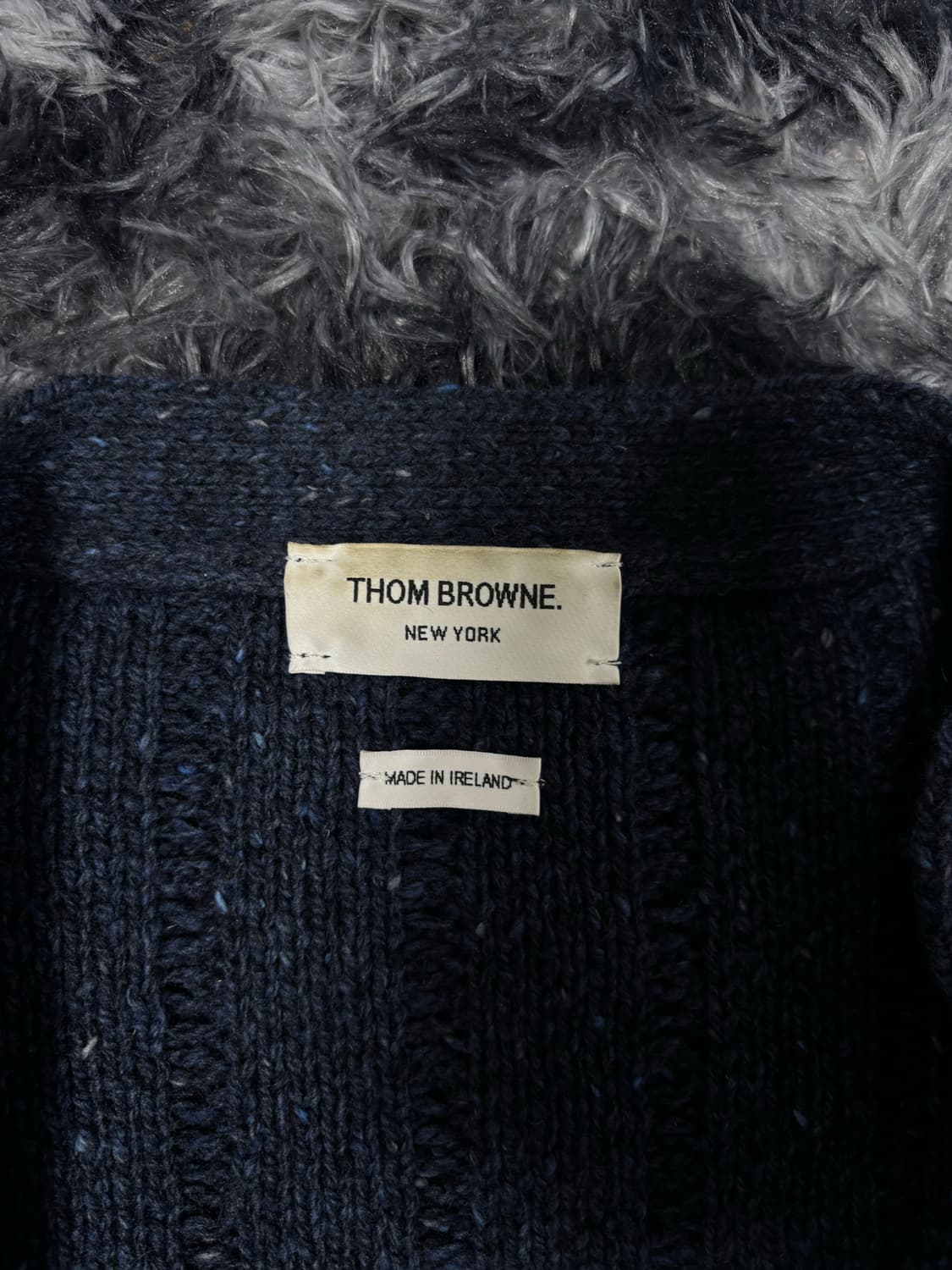 톰브라운 가디건 네이비 상품이미지3