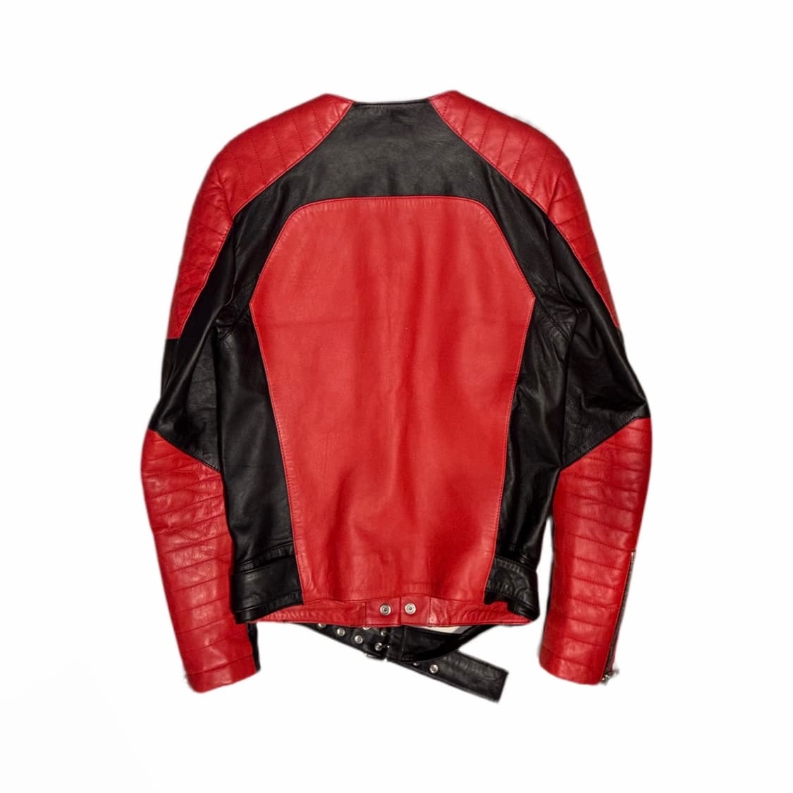 AW15 Balmain x H&M Red Biker Jacket 상품이미지3