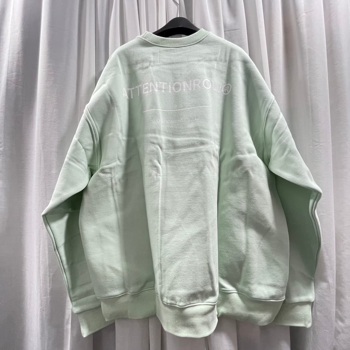 언텐션로우/ 백로고 맨투맨 스웻셔츠/ 2 상품이미지2