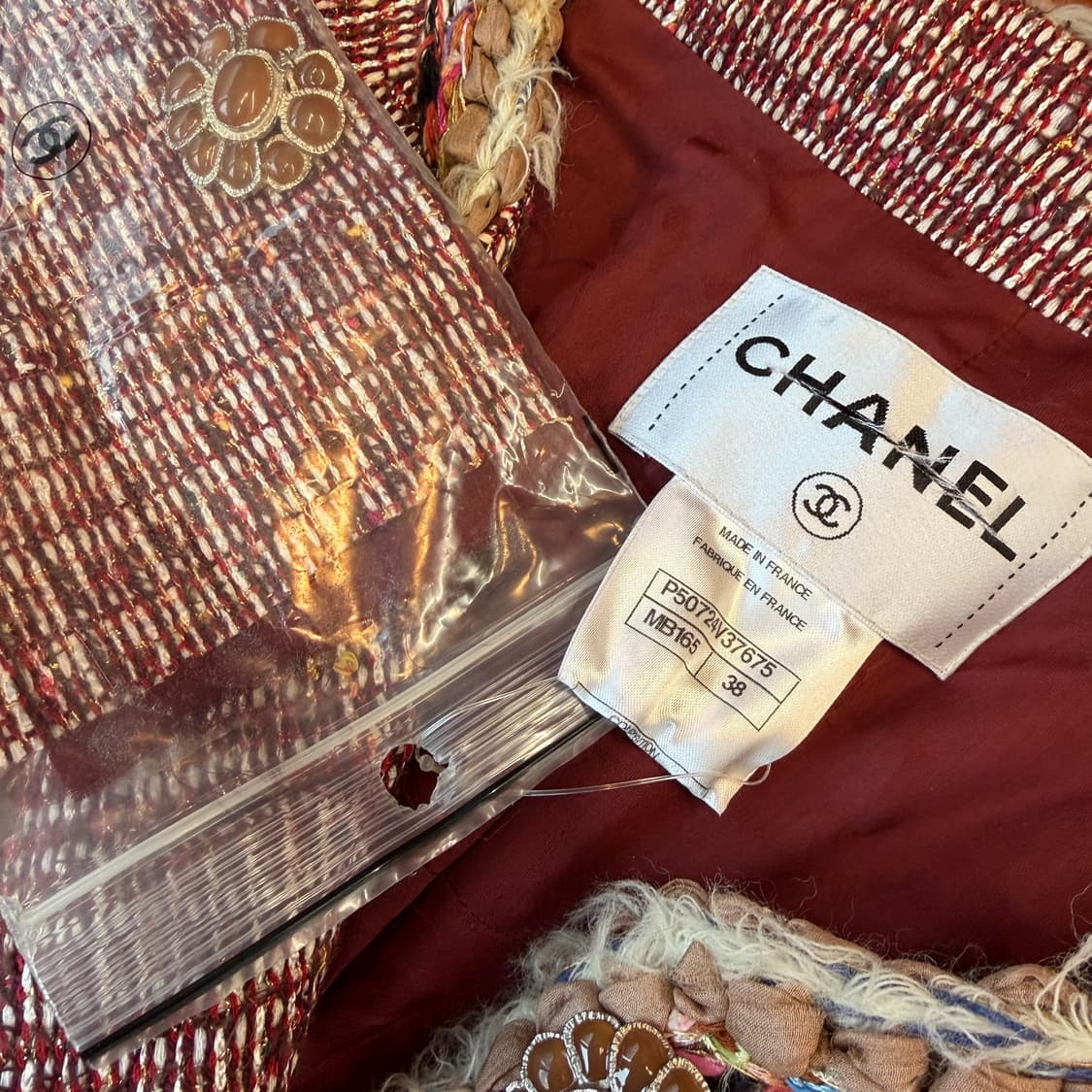 샤넬 트위드 자켓 [ 55 ] 상품이미지5