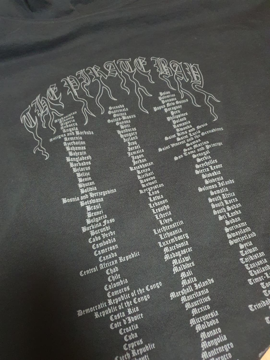 베트멍 파이럿 베이 후드 블랙 상품이미지5