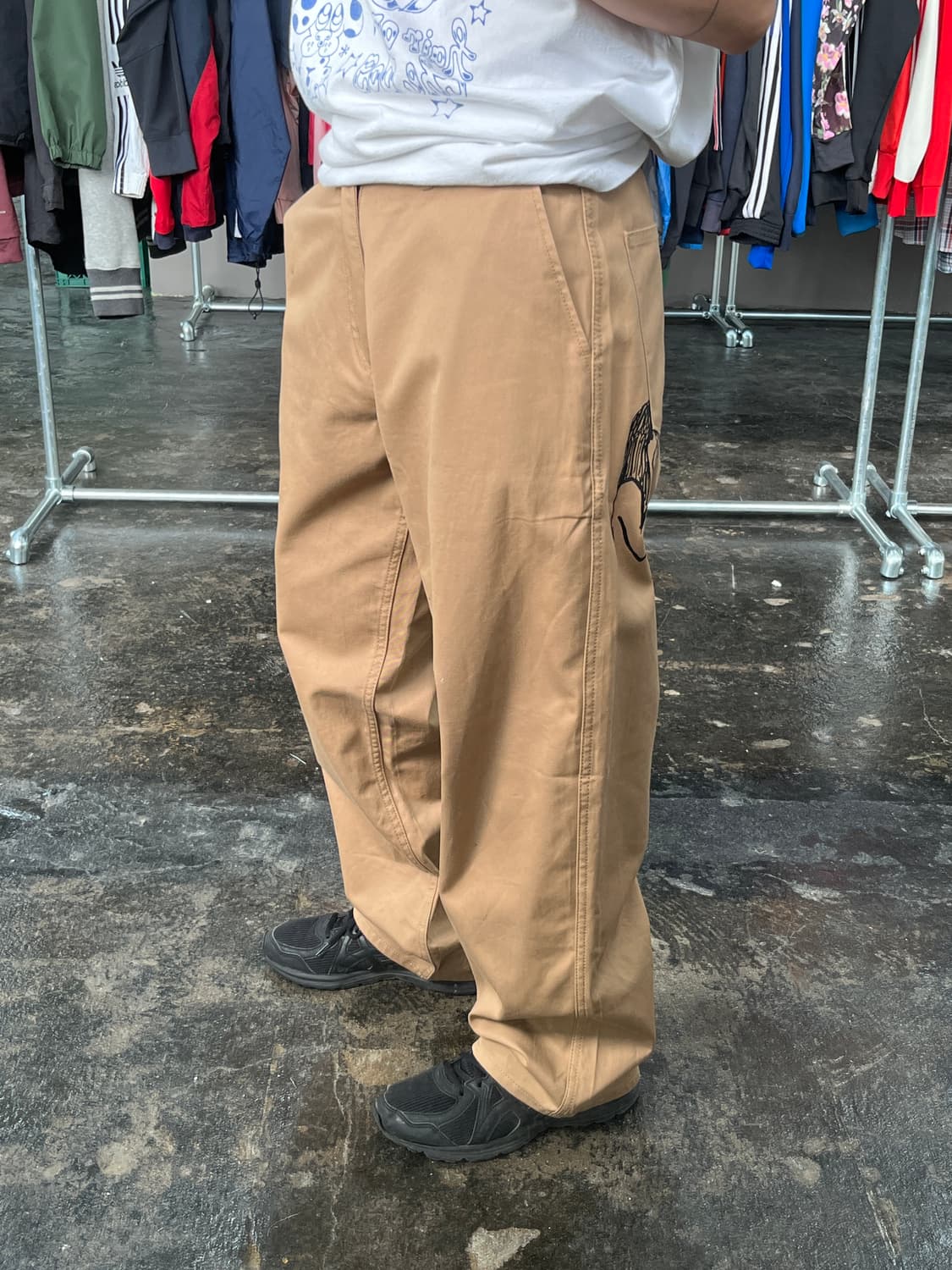 아조바이아조 프린팅 코튼 팬츠 상품이미지5