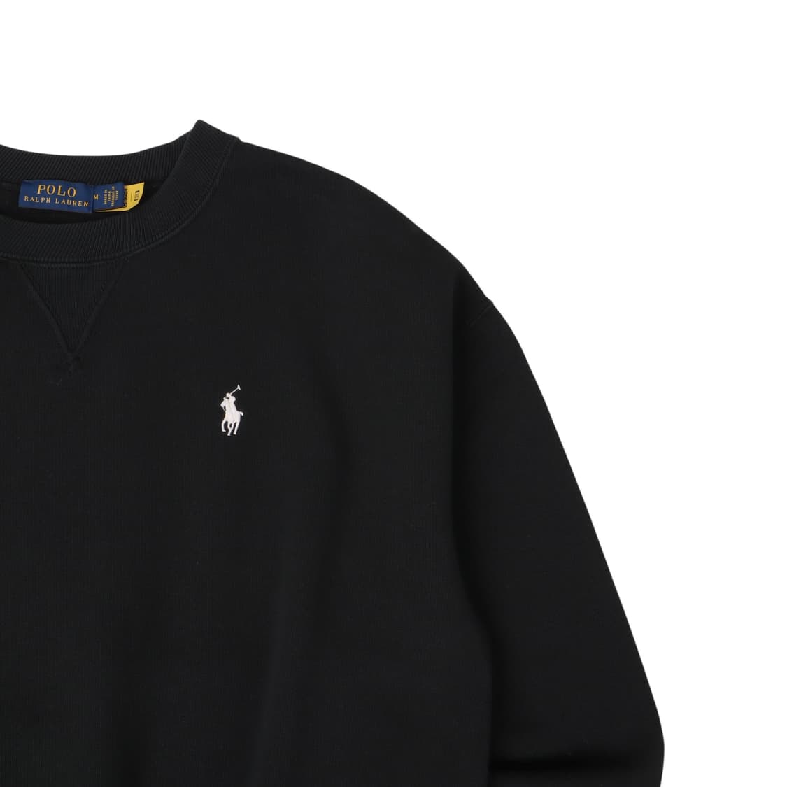 폴로 랄프로렌 QR 블랙 스웻셔츠 상품이미지3