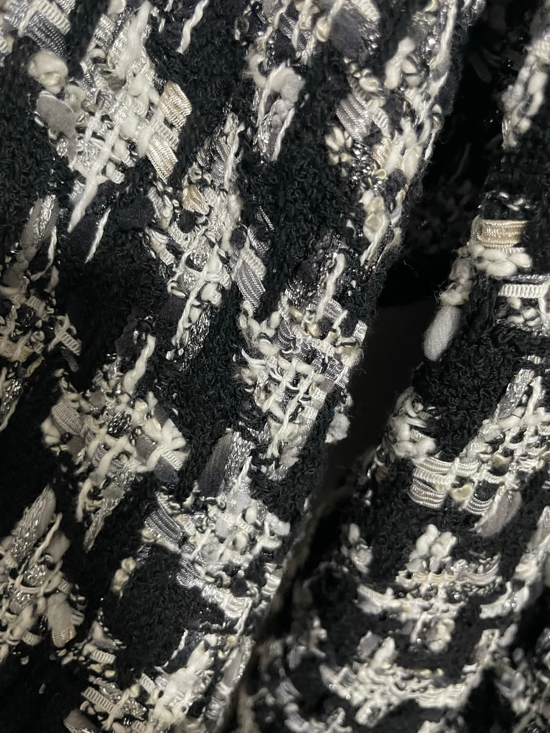 Faith connexion 남성 오버핏 트위드 후드셔츠 상품이미지3