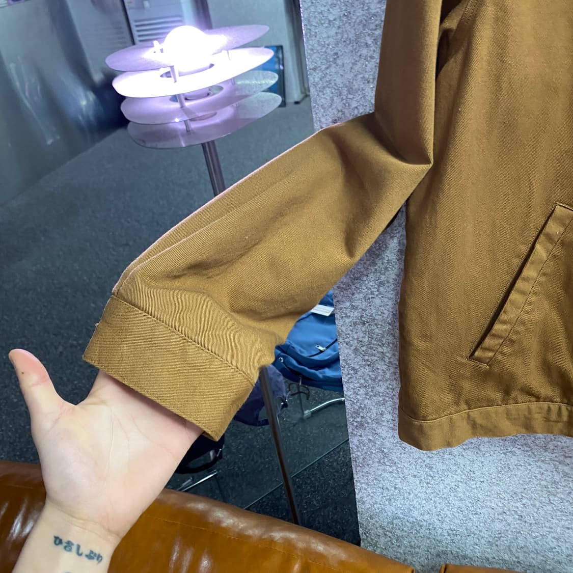 디키즈 브라운 패치 워크자켓 B4573 상품이미지5