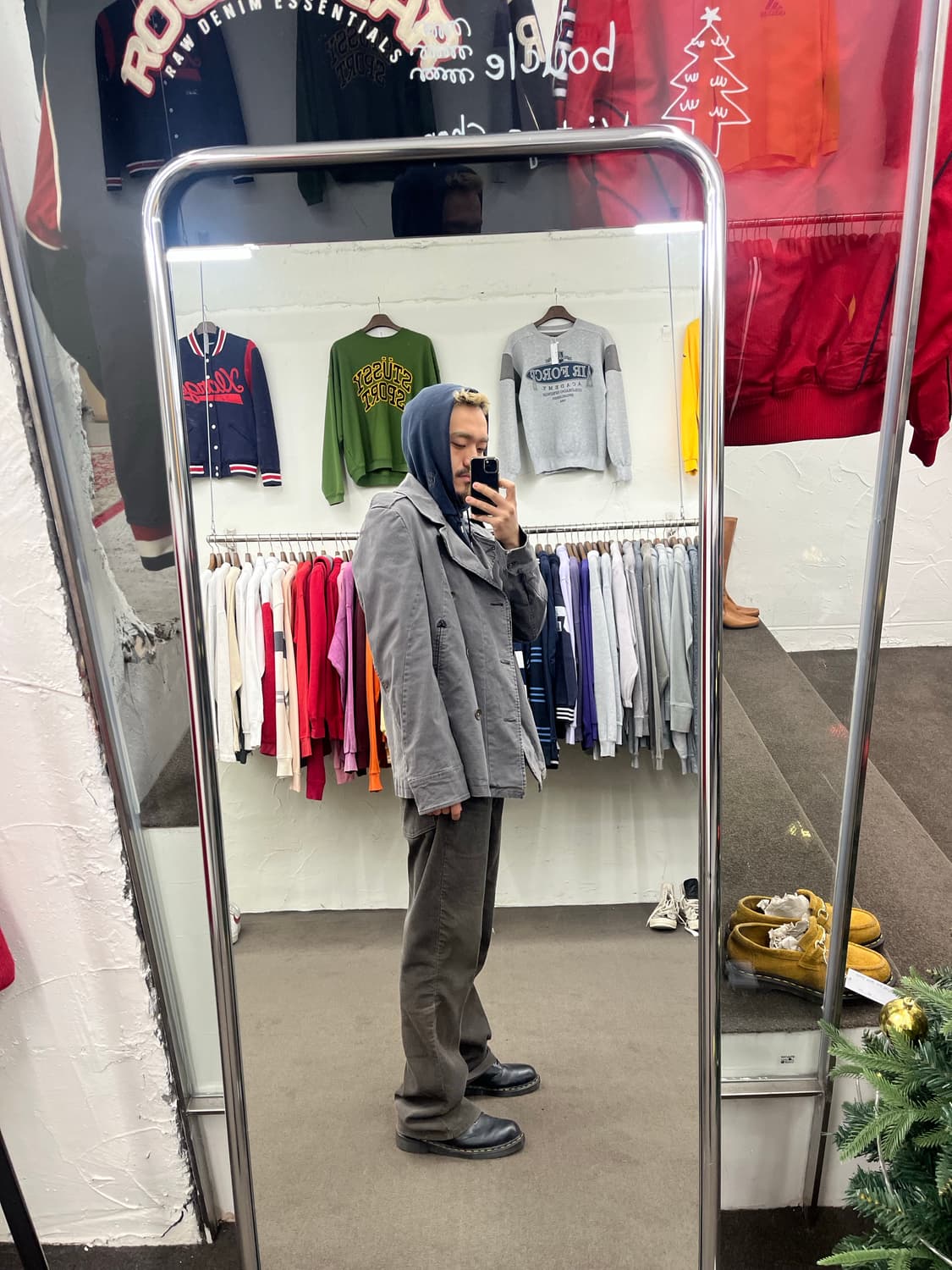 코튼 피코트 made in USA 상품이미지9