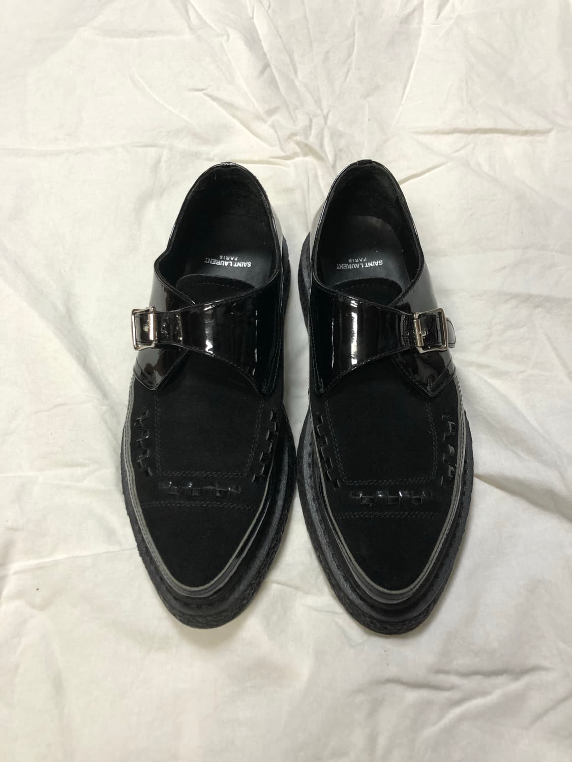 생로랑 몽크 스트랩 크리퍼 42사이즈 상품이미지2