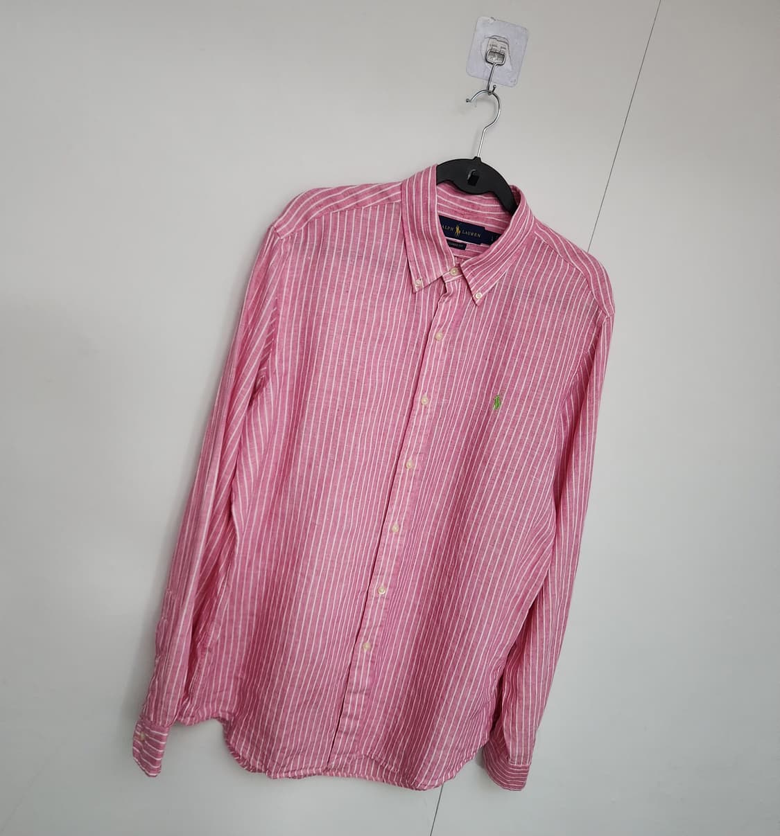랄프로렌 100 린넨셔츠 스트라이프셔츠 상품이미지4