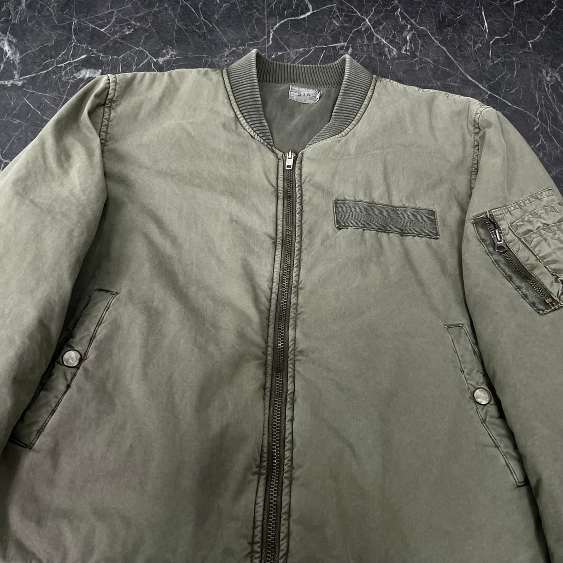 XL 밀리터리 핸드워머 MA-1 봄버 자켓 상품이미지7