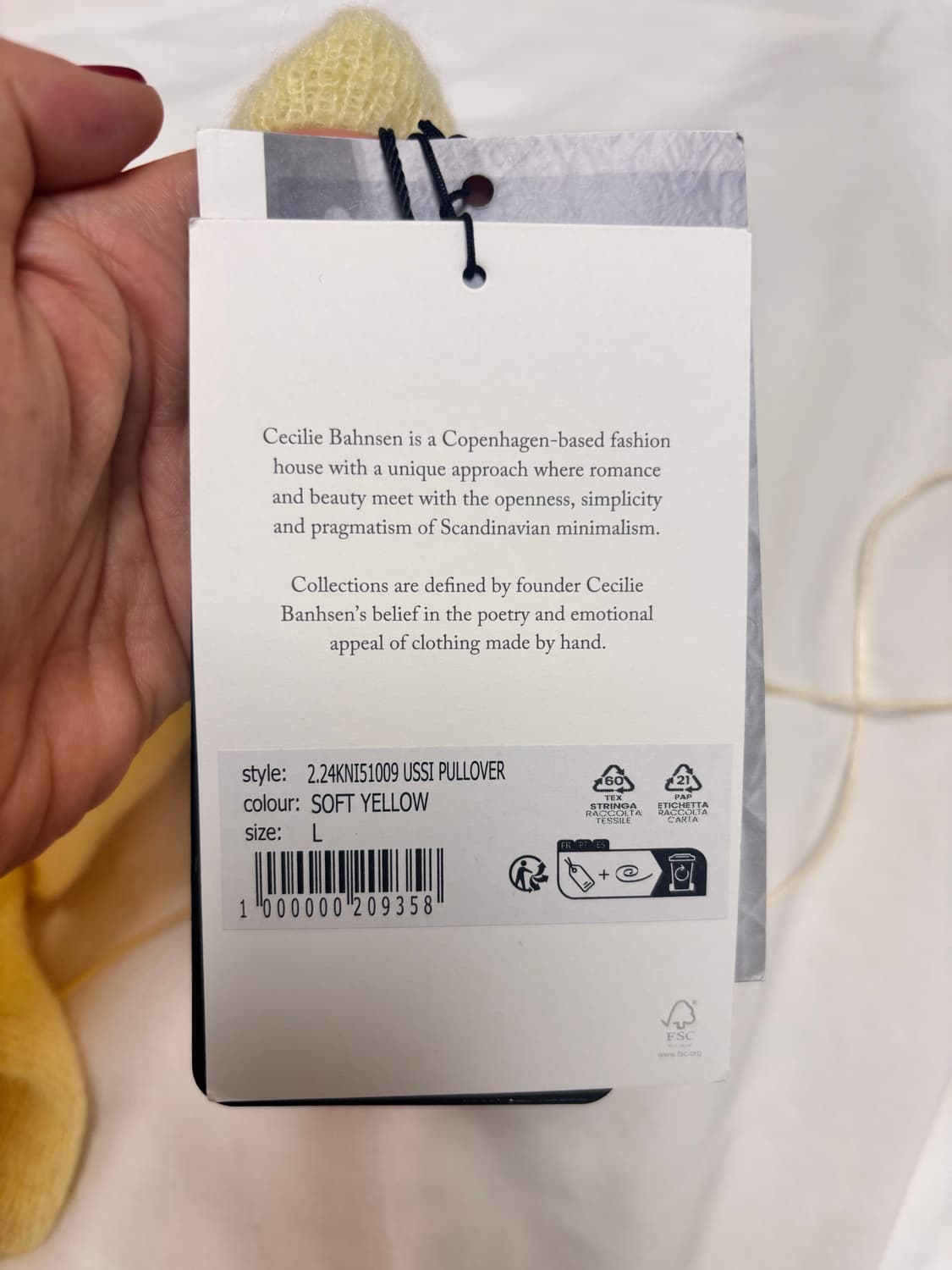 cecilie bahnsen ussi pullover (새상품) 상품이미지10