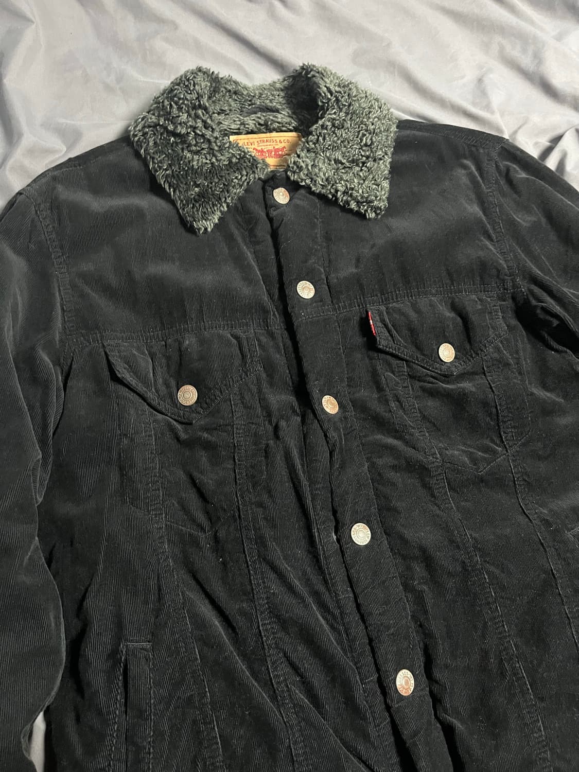 리바이스 코듀로이 쉐르파 트러커 L 사이즈 상품이미지2