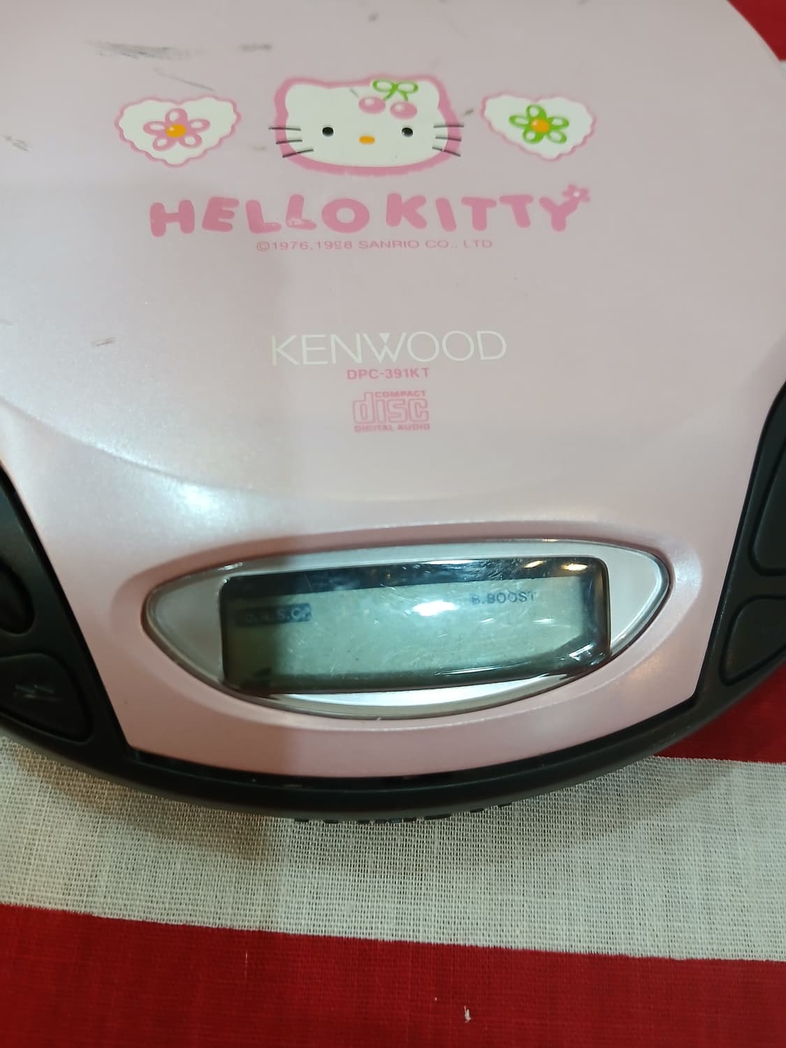 빈티지 헬로키티 KENWOOD CD 플레이어 상품이미지2