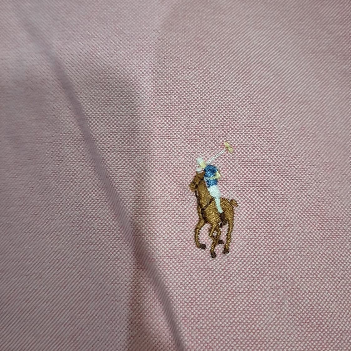 폴로 랄프로렌 솔리드 반팔 셔츠 상품이미지3