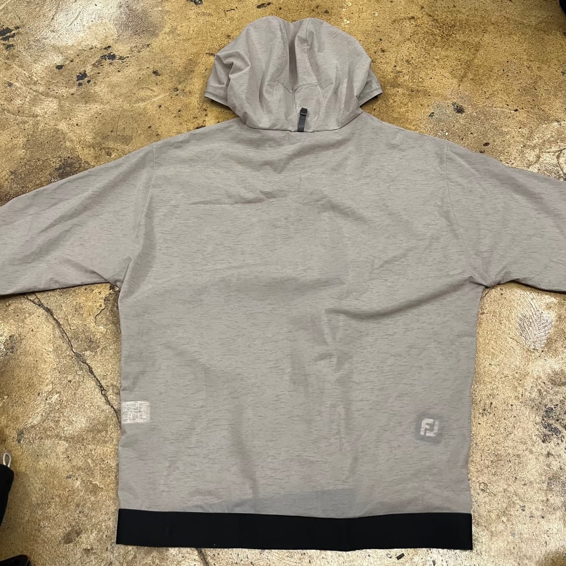 [정품/L,100] FJ 풋조이 골프 후드티 그레이 b14 상품이미지4