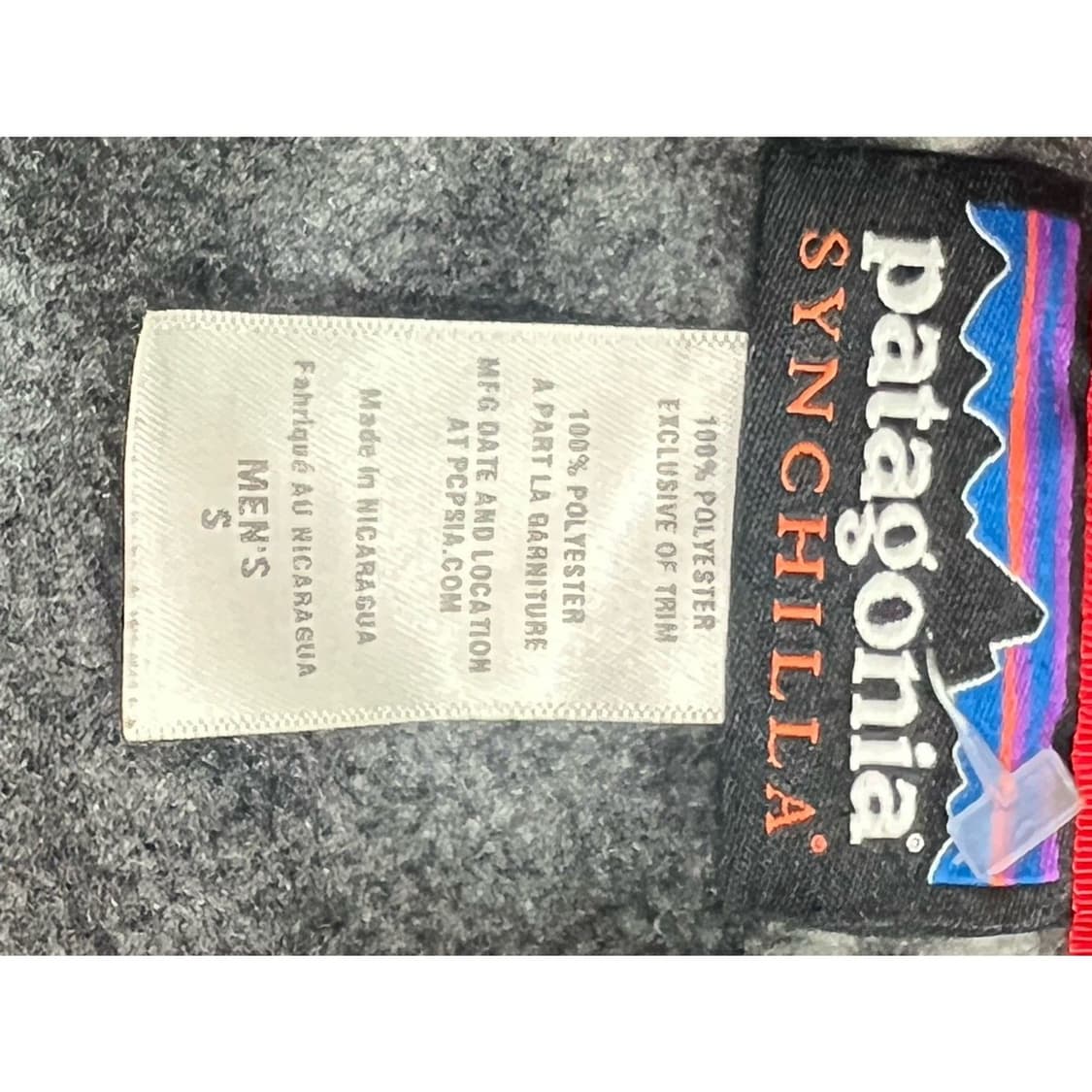 12FW 파타고니아 신칠라 스냅-T 플리스 블랙/그레이 에스닉 패턴 상품이미지3