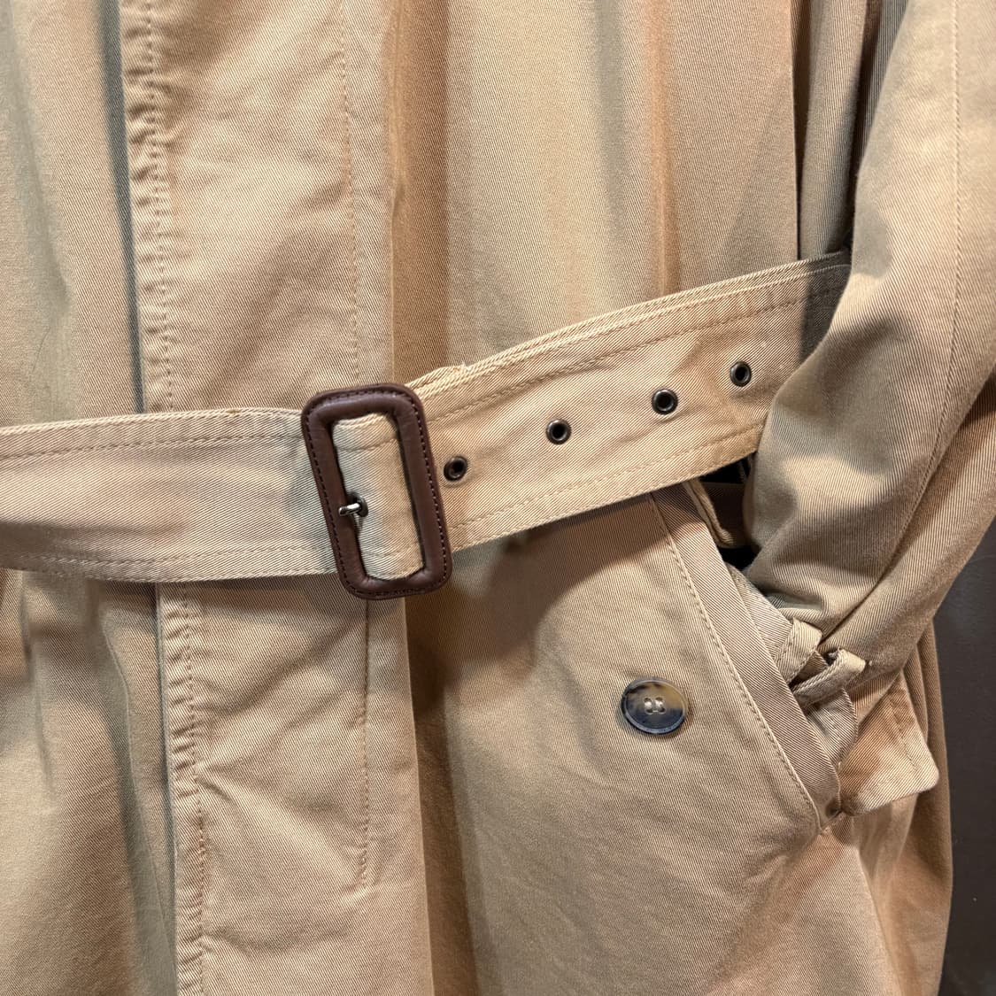 [M] BURBERRY 버버리 베이지 트렌치 코트 상품이미지2