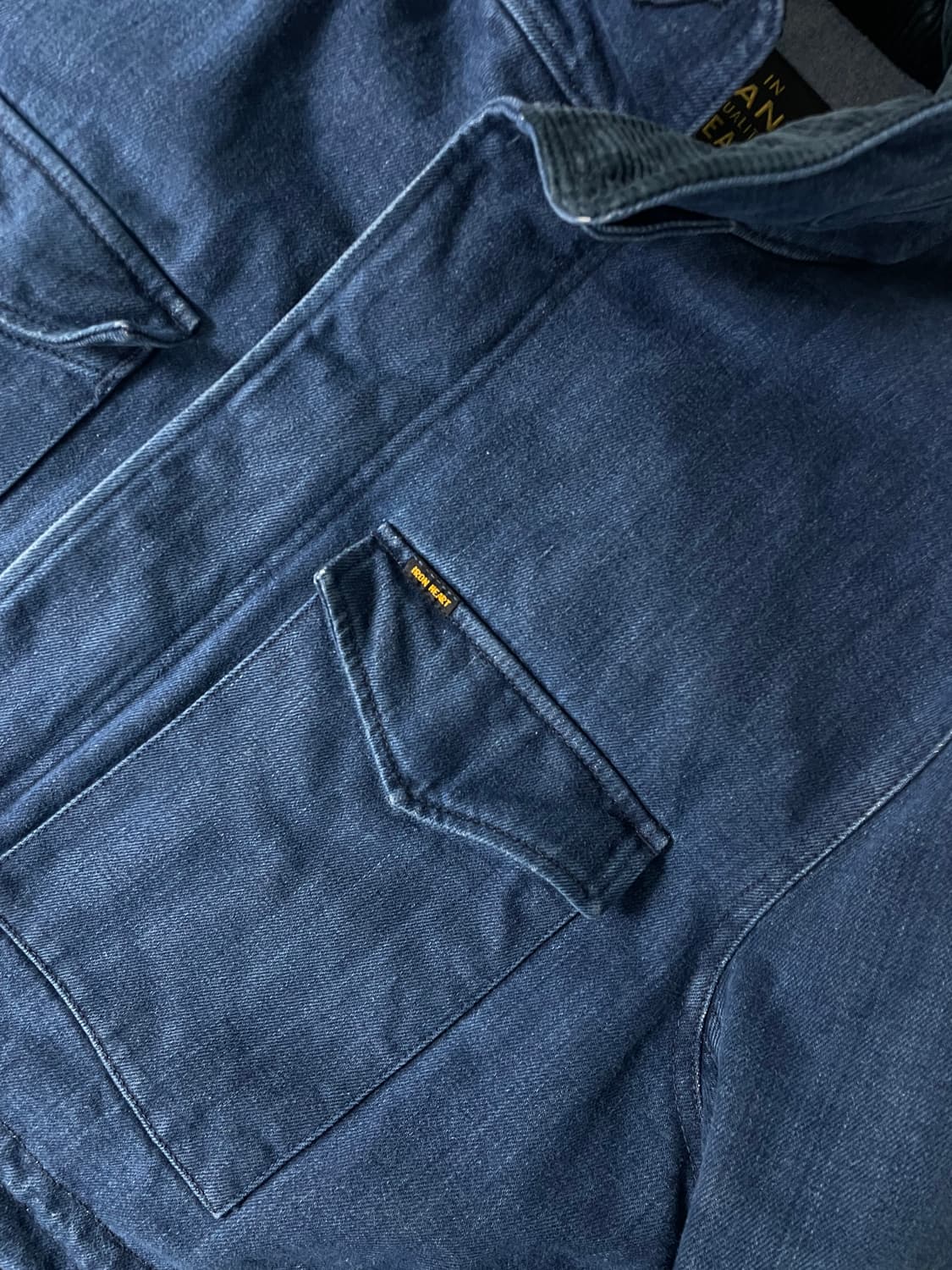 [L] IRON HEART 아이언하트 데님 필드 자켓 상품이미지4