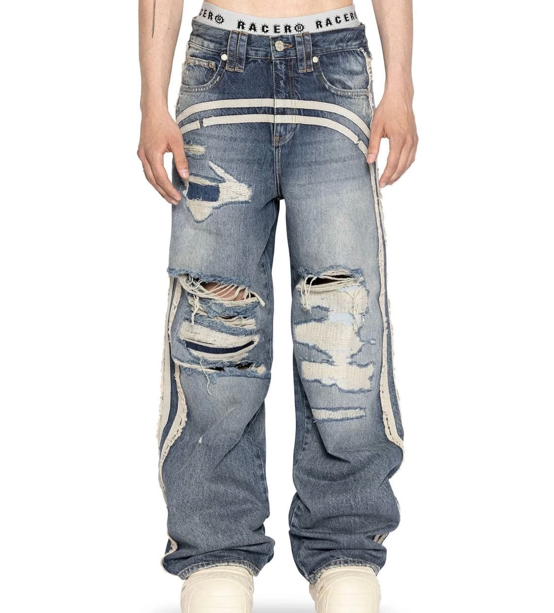 레이서월드와이드 TRACK JEANS 상품이미지1