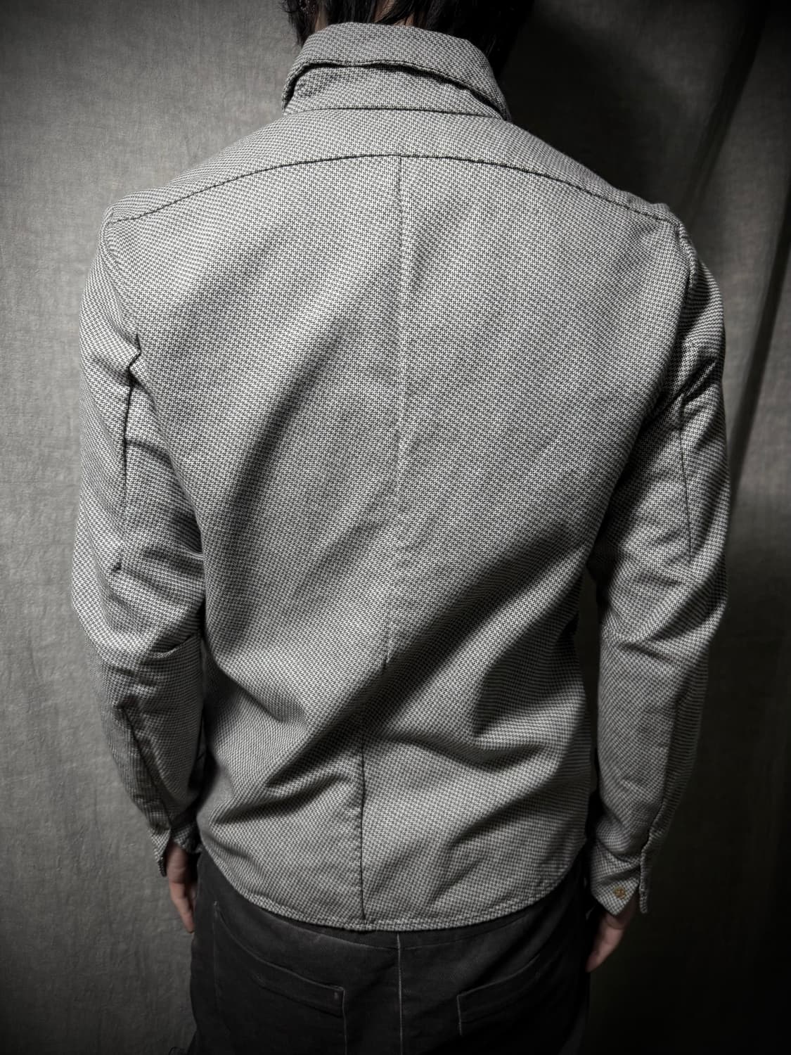 Individual Sentiments Micro Pattern Shir 상품이미지4