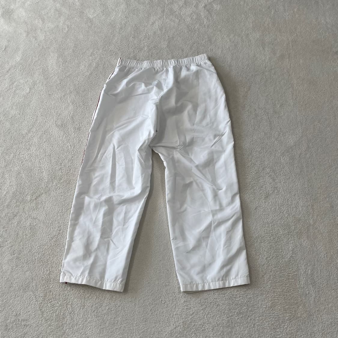 XL 나이키 우븐 트랙팬츠 올드스쿨 흰빨 바지 상품이미지7