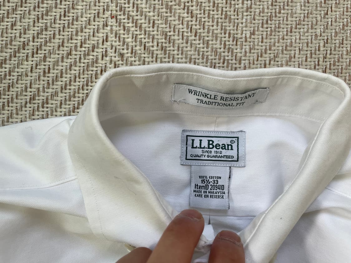 Llbean 엘엘빈 레지스턴트 버튼다운 옥스포드 셔츠 상품이미지3