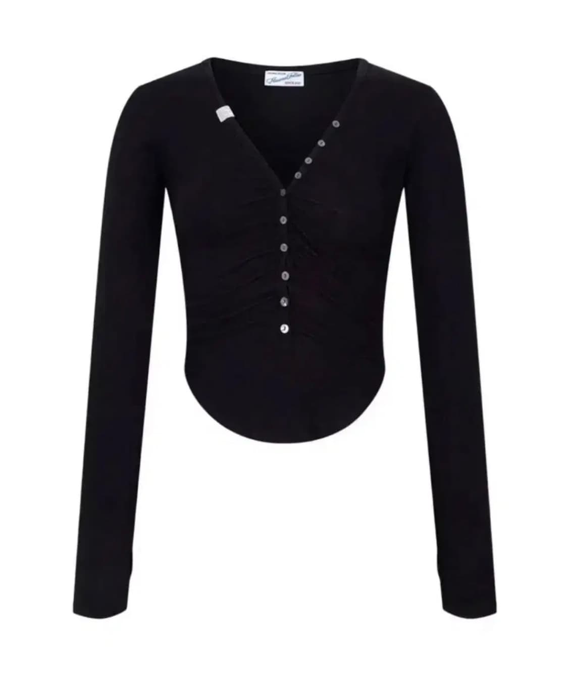 플리즈노팔로우 플노팔 니나탑 블랙 상품이미지2