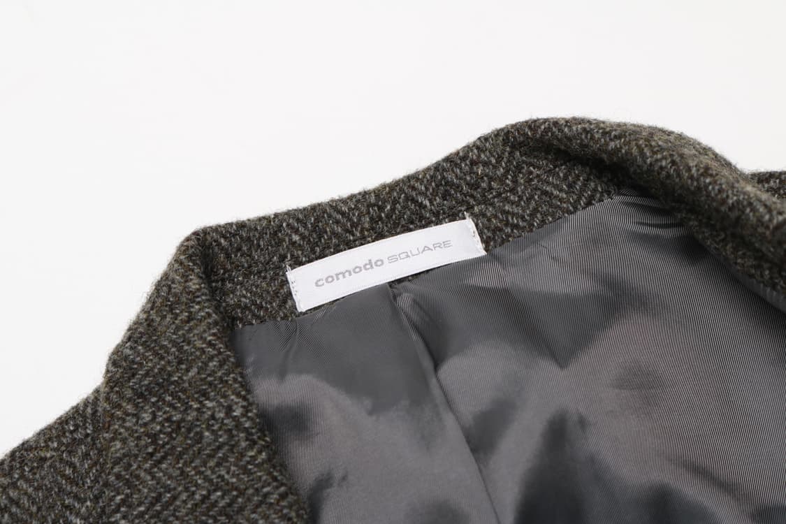 [L] 코모도 스퀘어 헤링본 엘보우패치 자켓 상품이미지3