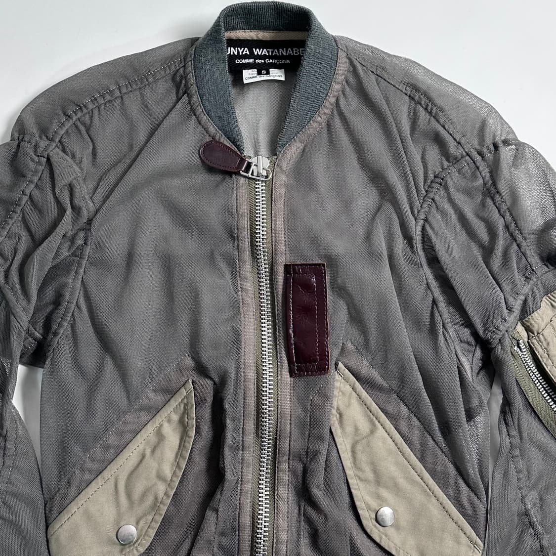 준야와타나베 매쉬 ma-1 자켓 상품이미지2