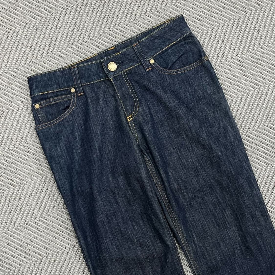 구찌 포켓로고 생지 데님 팬츠 + 명품감정서 v0971  상품이미지3