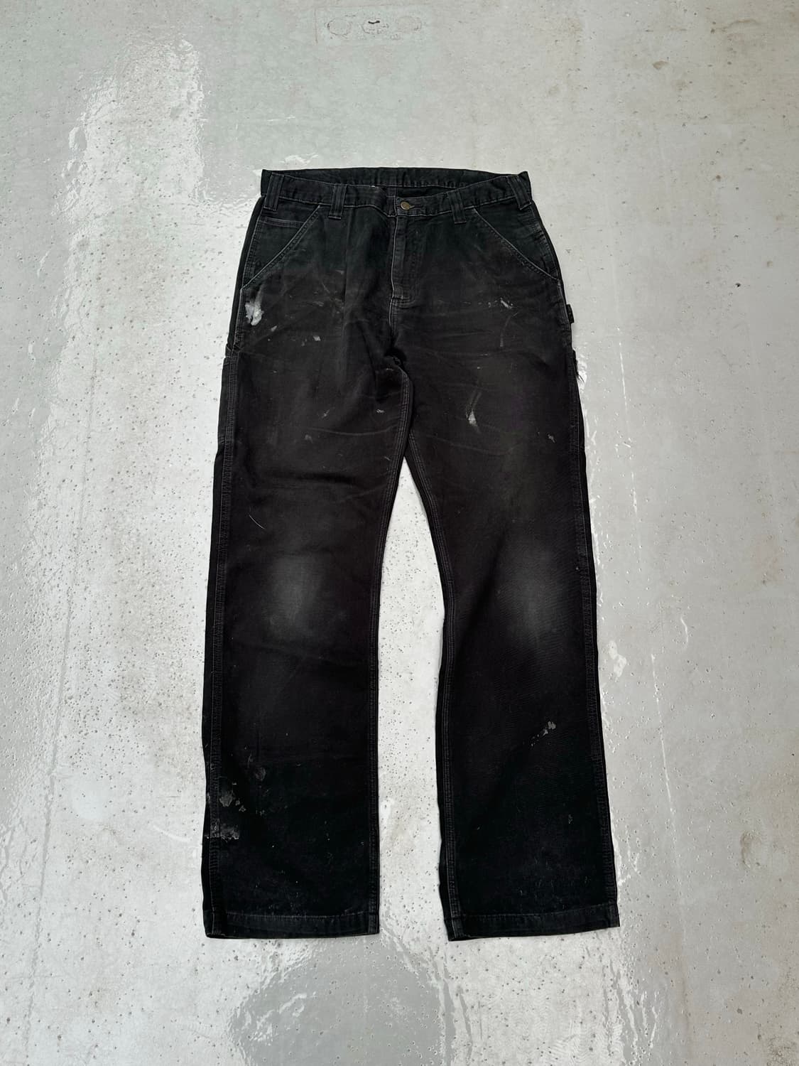 [칼하트] •Carhartt Carpenter Pants B324-BLK 상품이미지2