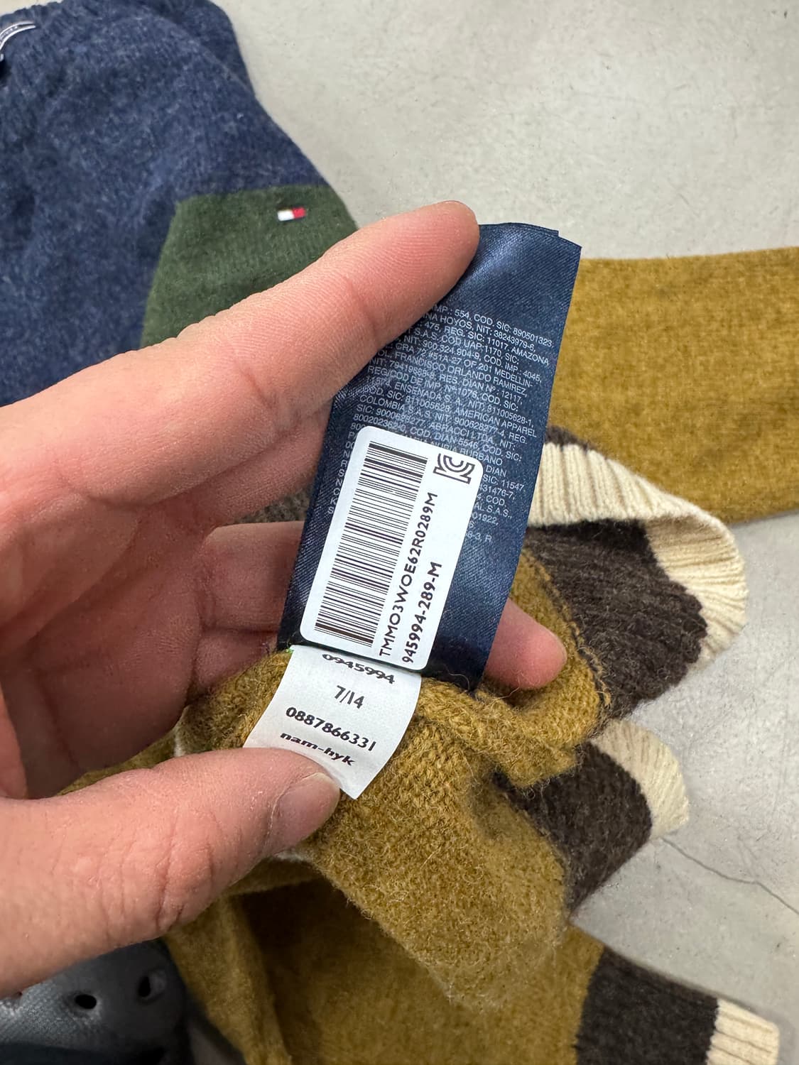 타미힐피거 니트 M 상품이미지4