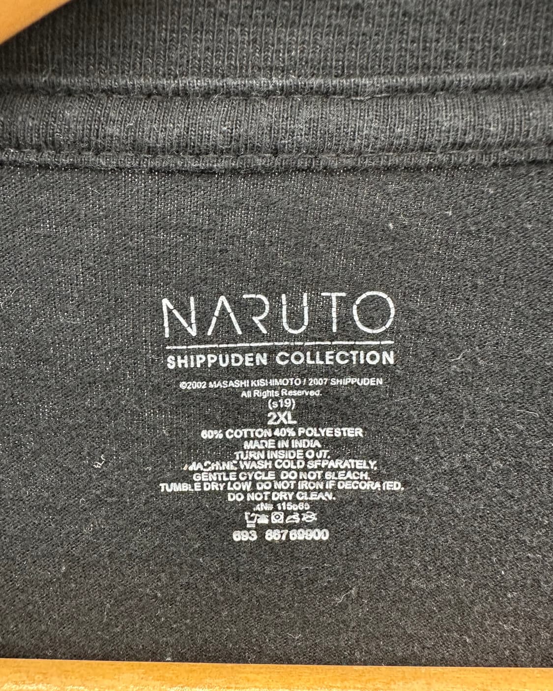(2XL)00'S NARUTO 빈티지긴팔-M1722 상품이미지5