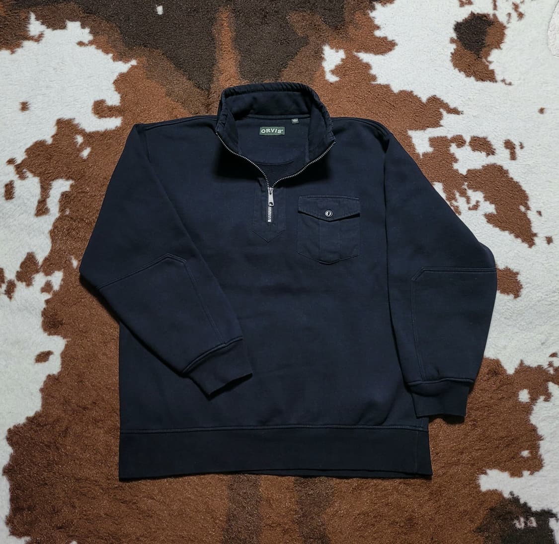 미국 ORVIS 남성용 블랙 상의(L) 상품이미지1