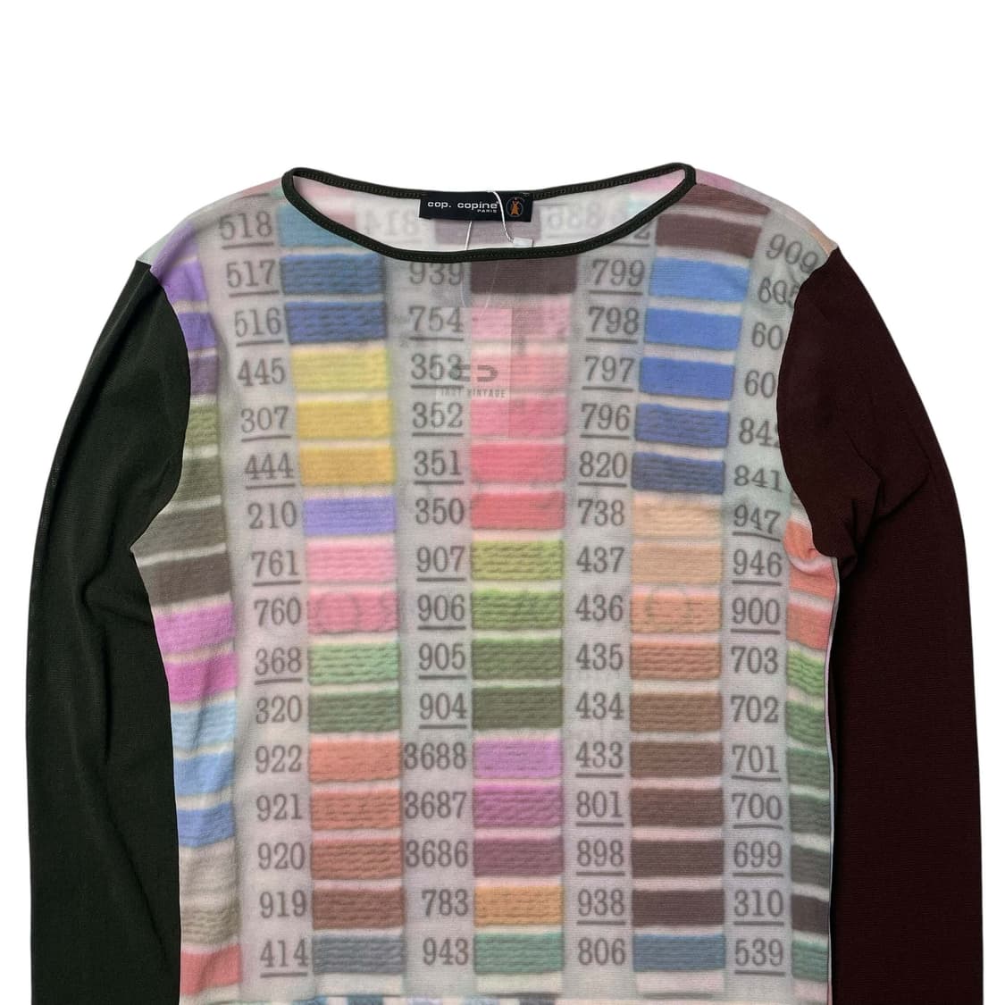 Cop copine 'color finder' 메쉬 탑 상품이미지2