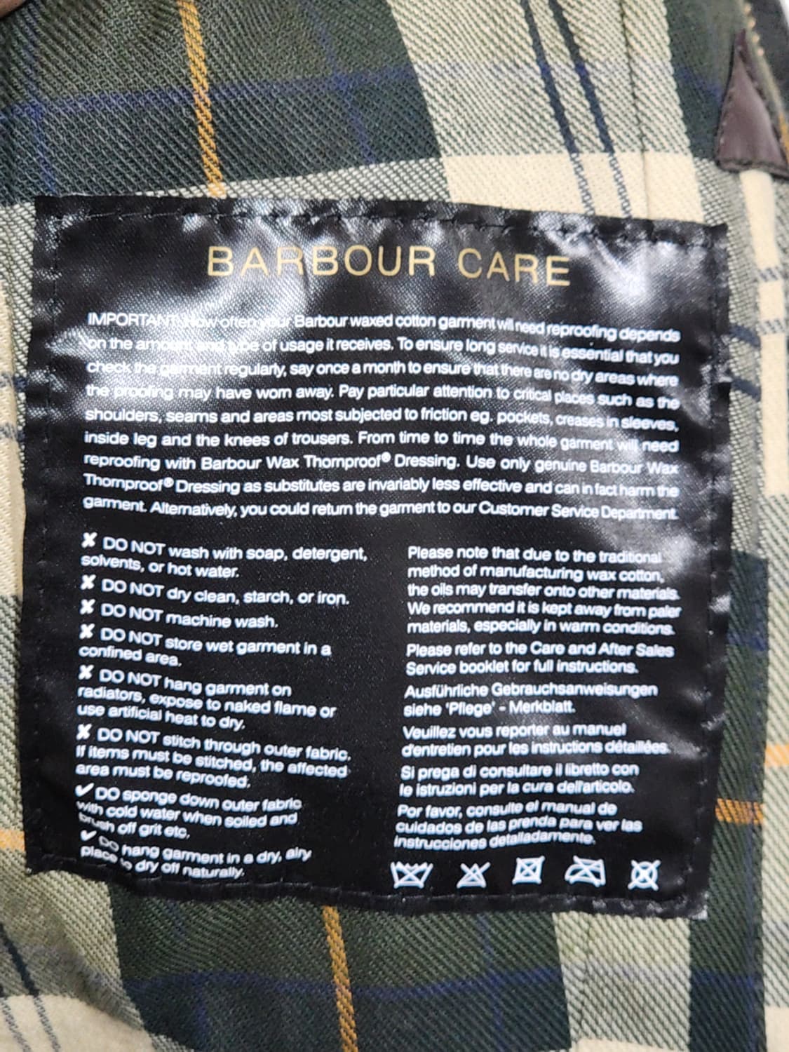 (M) 바버 비드넬 왁스자켓 세이지 왁싱점퍼 영국판  상품이미지4