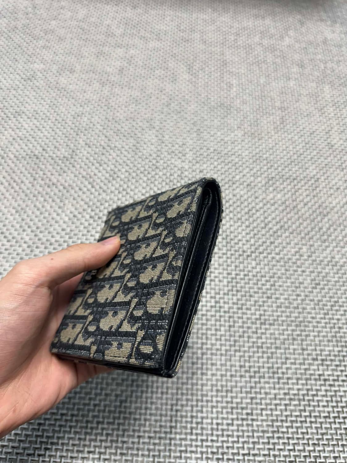 디올 오블리크 자카드 반지갑 상품이미지5