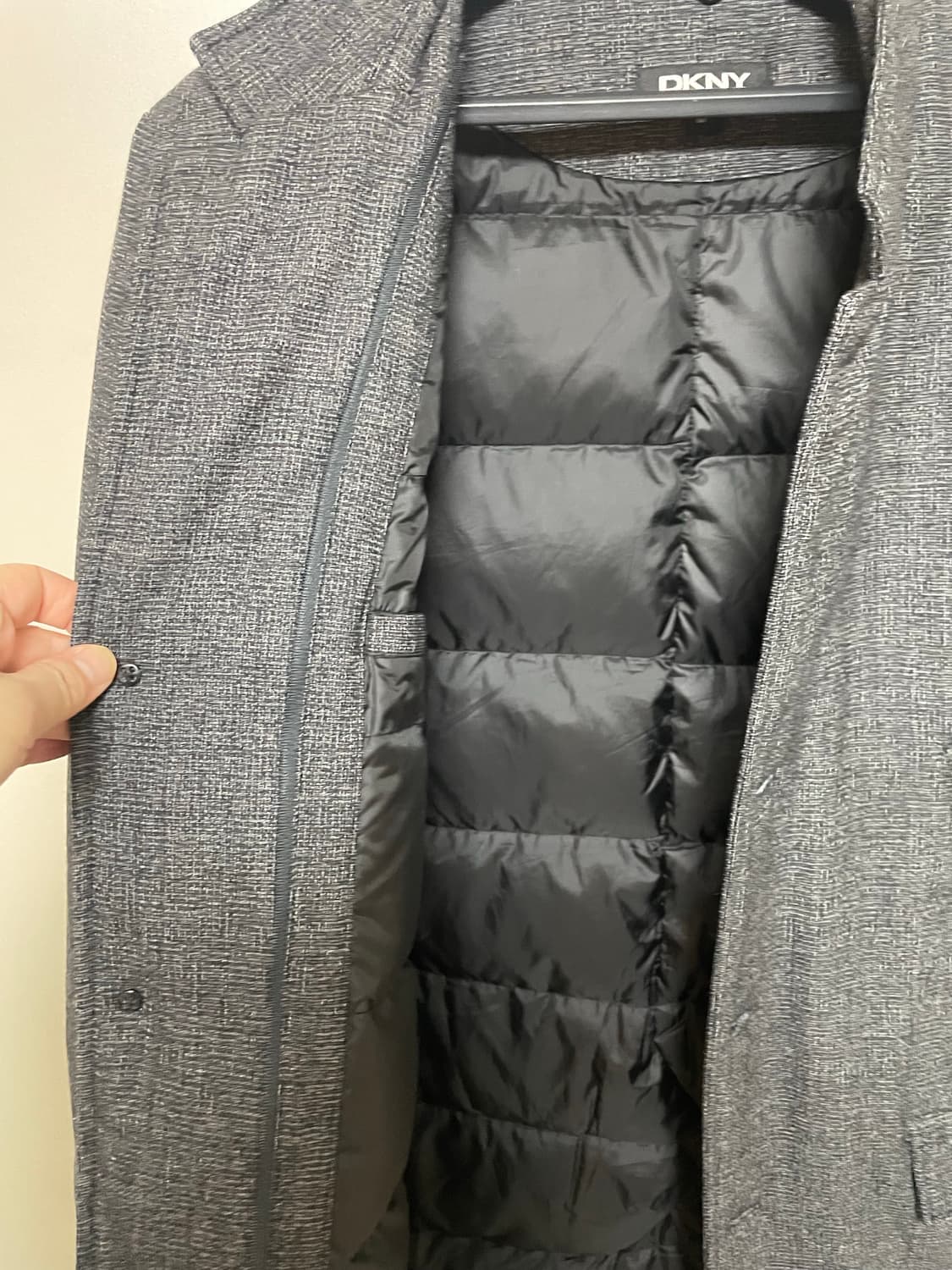 DKNY 남성 구스다운 코트 M 사이즈 상품이미지9